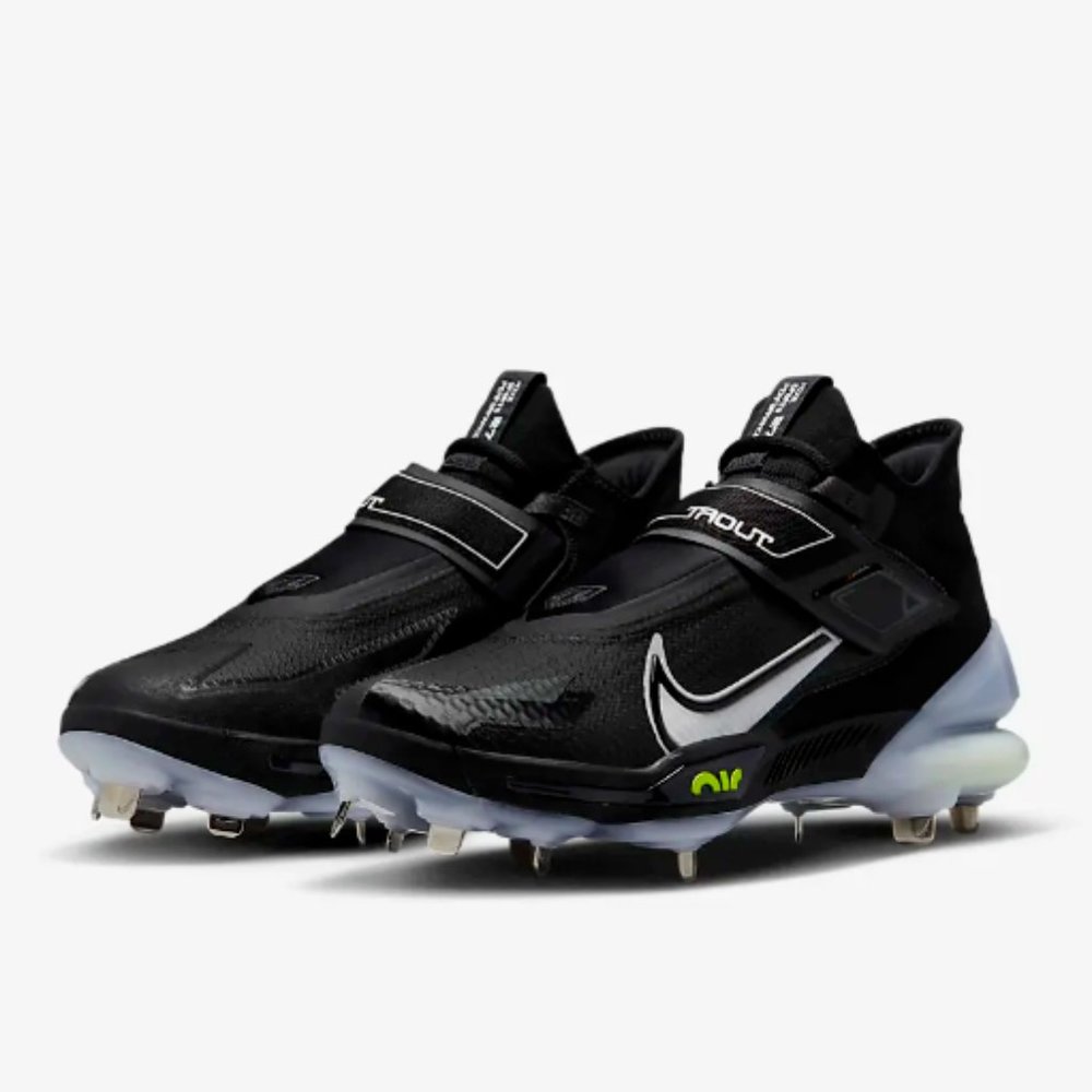 Nike Force Zoom Trout 8 Metal Baseball Men's Sizes Black/White NWOB !